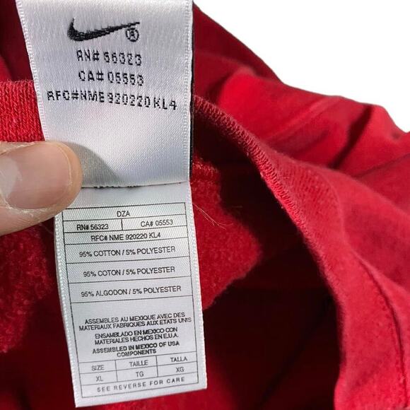 Vintage 90s Nike Sport Crewneck Sweater - XL - Picture 4 of 5